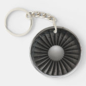  Jet Engine Turbine Fan Sleutelhanger (Voorkant)