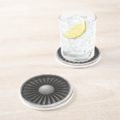 Jet Engine Turbine Fan Zandsteen Onderzetter (Zijkant)