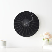 Jet Engine Wall Clock Grote Klok (Huis)