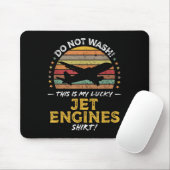 Jet Engines Grappig Vliegtuig Quote Graphic Muismat (Met muis)
