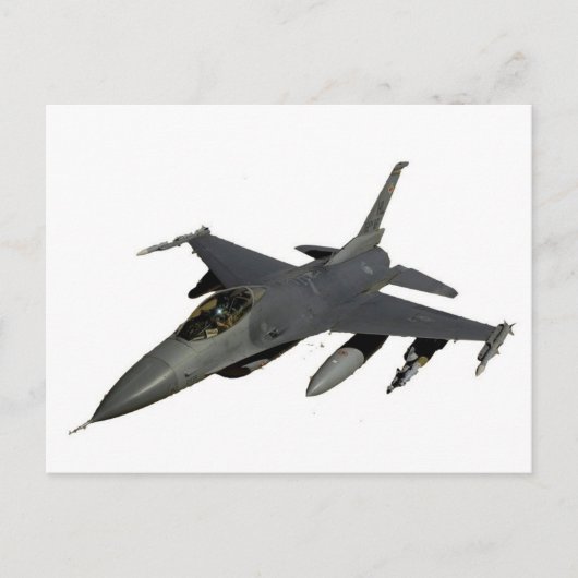 JET FIGHTER BRIEFKAART (Voorkant)