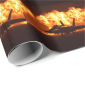 Jet Fighter Flames Cadeaupapier (Rol Hoek)