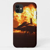 Jet Fighter Flames Case-Mate iPhone Case (Achterkant)