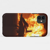 Jet Fighter Flames Case-Mate iPhone Case (Achterkant (horizontaal))