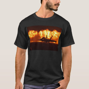 Jet Fighter Flames T-shirt