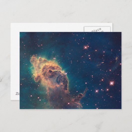 Jet in Carina Nebula Briefkaart (Voorkant / Achterkant)