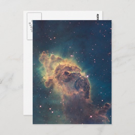 Jet in Carina Nebula Briefkaart (Voorkant / Achterkant)