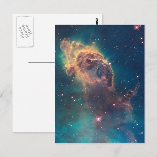 Jet in Carina Nebula Briefkaart (Voorkant / Achterkant)