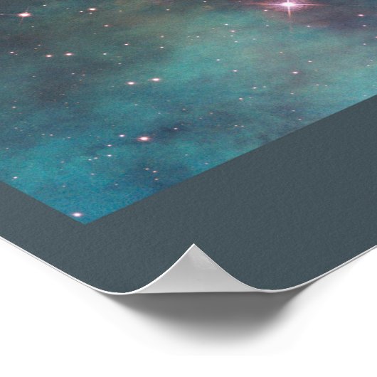 Jet in Carina nebula (NGC 3372) Poster (Hoek)