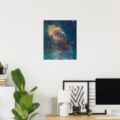 Jet in Carina Nebula Poster (Thuiskantoor)