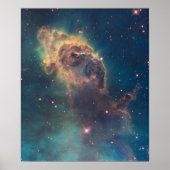 Jet in Carina Nebula Poster (Voorkant)