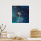 Jet in Carina WFC3 UVIS 24x24 (24x24) Poster (Keuken)