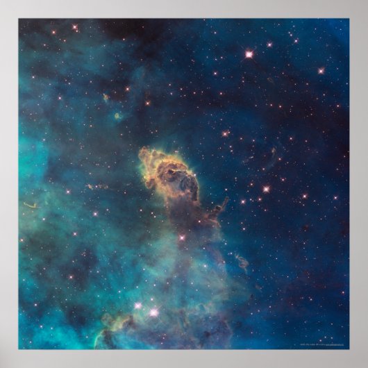 Jet in Carina WFC3 UVIS 24x24 (24x24) Poster (Voorkant)