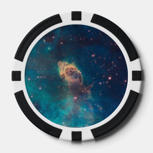 Jet in Carina- WFC3 UVIS Full Field Poker Chips (Voorkant)