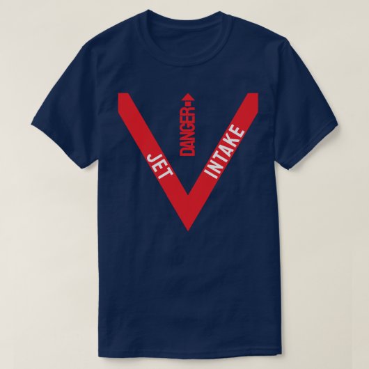 JET-INNAME T-SHIRT (Design voorkant)
