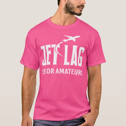 Jet Lag Amateurs T-shirt (Voorkant)