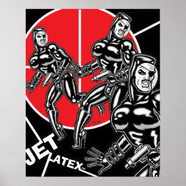 Jet Latex™/Bullseye Poster