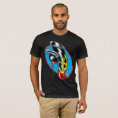 Jet Latex™/Jet Boot T-shirt (Voorkant volledig)