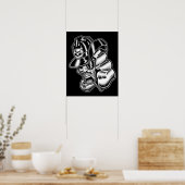 Jet Latex™/Space Cowboy Poster (Keuken)