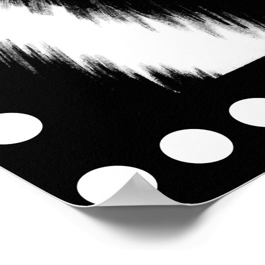 Jet Latex™/Studs/Large Poster (Hoek)