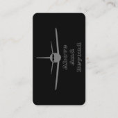 Jet Liner boven en buiten Informatiekaartje (Voorkant)