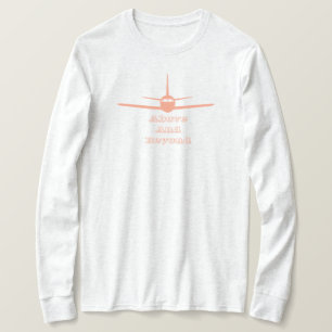 Jet Liner boven en buiten T-shirt
