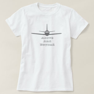 Jet Liner boven en buiten T-shirt