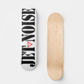 JET NOISE Wood Skateboard (Voorkant)