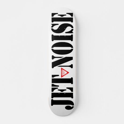 JET NOISE Wood Skateboard (Voorkant)