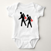 Jet Pack Hikers of the Future Romper (Voorkant)