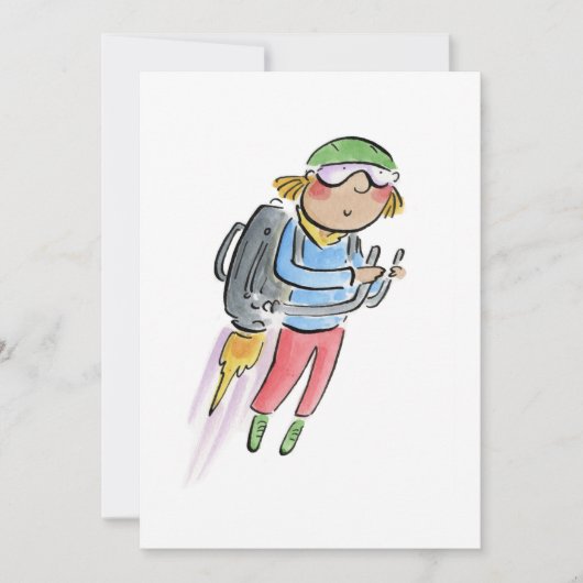 Jet Pack Kaart (Voorkant)