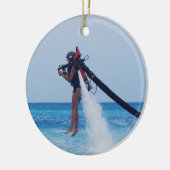 Jet Pack Keramisch Ornament (Links)