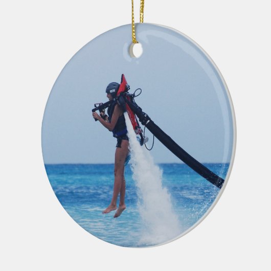 Jet Pack Keramisch Ornament (Links)