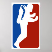 Jet Pack logo afdrukken poster (Voorkant)
