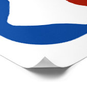 Jet Pack logo afdrukken poster (Hoek)