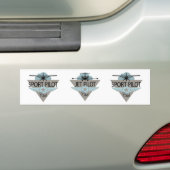 Jet Pilot Club Bumpersticker (Op auto)