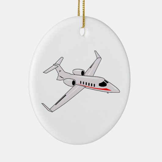 Jet Plane Keramisch Ornament (Rechts)