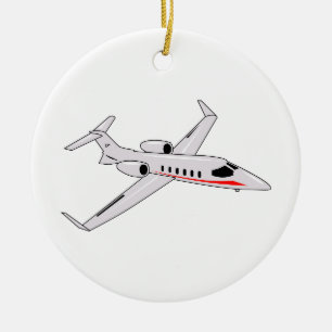 Jet Plane Keramisch Ornament