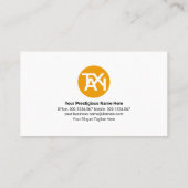 Jet Plane Liftoff Global Transport Airport Taxi Visitekaartje (Achterkant)