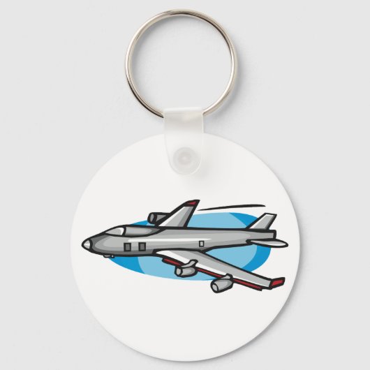 Jet Plane Sleutelhanger (Voorkant)