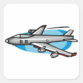 Jet Plane Stickers (Voorkant)