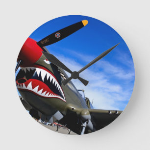 Jet Plane Vliegtuig Pilot Destiny Gefeliciteerd Ronde Klok