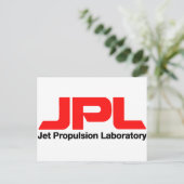 Jet Propulsion Laboratory Briefkaart (Staand voorkant)