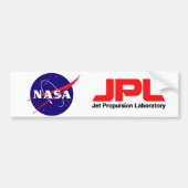 Jet Propulsion Laboratory Bumpersticker (Voorkant)