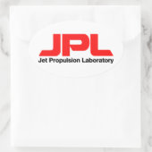 Jet Propulsion Laboratory Ovale Sticker (Tas)