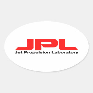Jet Propulsion Laboratory Ovale Sticker