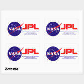 Jet Propulsion Laboratory Rechthoekige Sticker (Vel)
