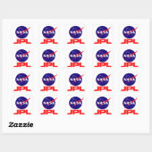 Jet Propulsion Laboratory Vierkante Sticker (Vel)