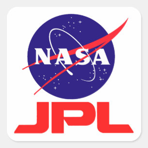 Jet Propulsion Laboratory Vierkante Sticker