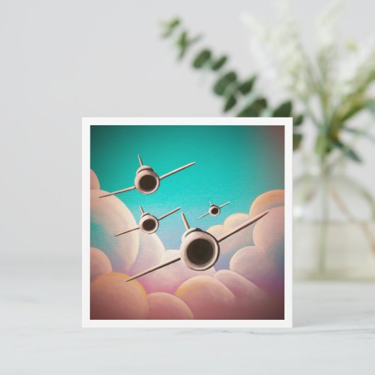 Jet Quartet - Mini Print (Staand voorkant)